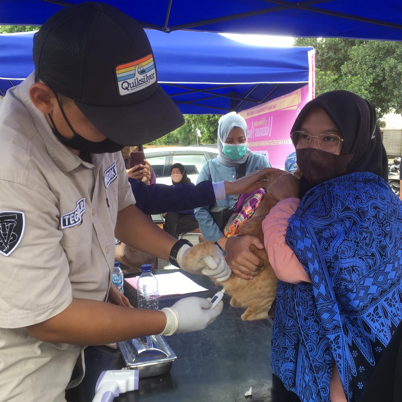 Dinas Peternakan dan Kesehatan Hewan Kolaborasi dengan Polres Lotim Adakan Rangkaian Kegiatan Peringati World Rabies Day